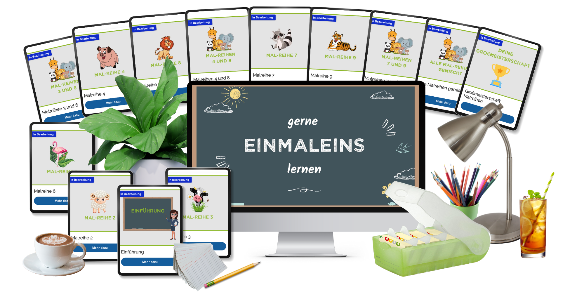 Produktvorschau gerne EINMALEINS lernen