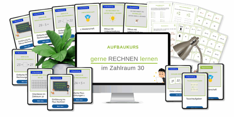 Aufbaukurs Rechnen im Zahlraum 30
